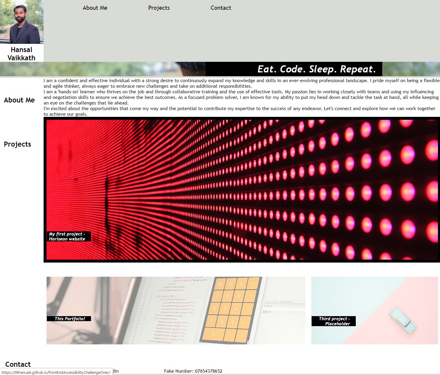 My secong project's screenshot